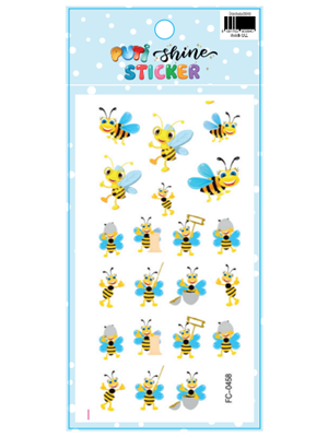 Puti Shine Sticker Arılar 09940