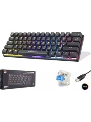 Hadron G509b Mekanik Rgb Blue Switch Tuşlu Oyuncu Klavyesi