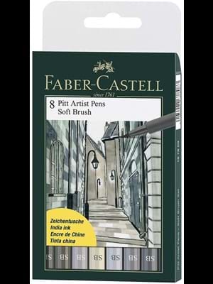Faber Castell Pıtt Artist Kalem 8"li 167808