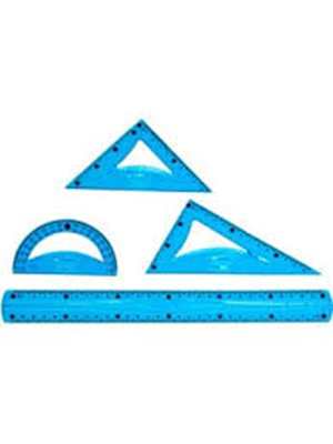 Mas Çizim Seti 4 Lü Mavi 2237