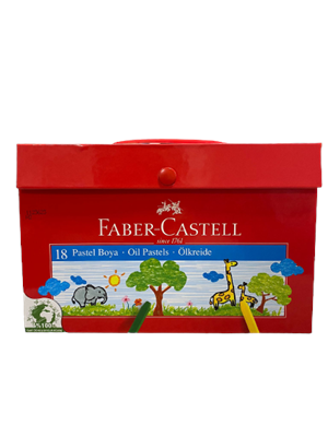Faber Castell Karton Çantalı Pastel Boya 18 Li 5282000001