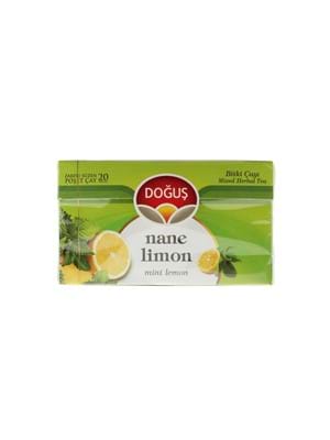 Doğuş Nane Limon Bitki Çayı Süzen Poşet 2 Gr 20"li