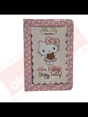 Victorias Journals A6 Hello Kitty Sert Kapaklı Aynalı Günlük 192 Sayfa 525-2085