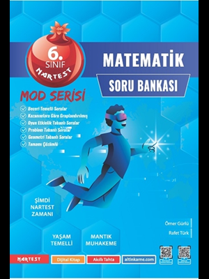 Nartest Yay.-6.sınıf Mod Matematik Soru Bankası 2425