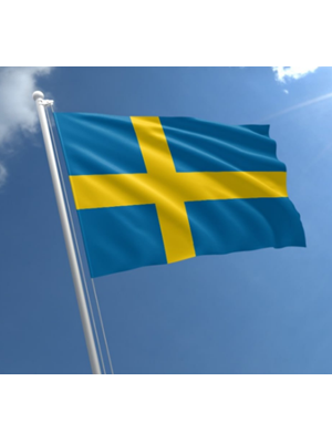 Alsancak 50x75 Raşel Yabancı Devlet Bayrağı İsveç