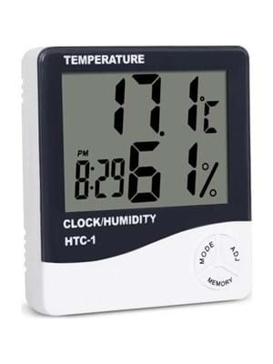 Winnboss Wn-1191 Clock Htc-1 Nem ve Sıcaklık Ölçer Termometre
