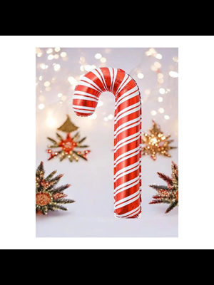 Nedi Yılbaşı 41x85 Cm Folyo Balon Baston Şeker Cyh7510