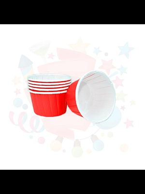 Nedi 40x60 Kağıt Cup Kek Kalıbı 25"li Kapsül No:4 Kırmızı 11934