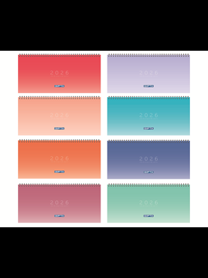 Gıpta Parc 16x33 Spiralli Haftalık Masa Takvimi 506-pxk (2026)