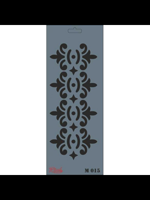 Rich New Seri 11x29 Medium Stencil M-015