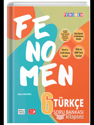 Fenomen Yay.-6.sınıf Türkçe B Soru Bankası 2425