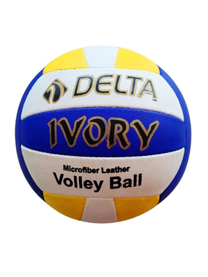 Delta Ivory Voleybol Topu No:5 Sarı-beyaz-mavi
