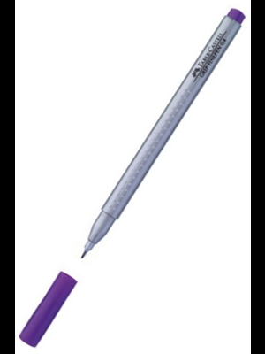 Faber Castell Grıp Finepen 0.4 Mm Mor