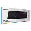 Everest Kb-2025 Usb Kablolu Rgb Işıklı Oyuncu Klavyesi Siyah