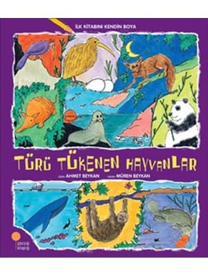 Türü Tükenen Hayvanlar Boyama Kitabı-günışığı Yayınları
