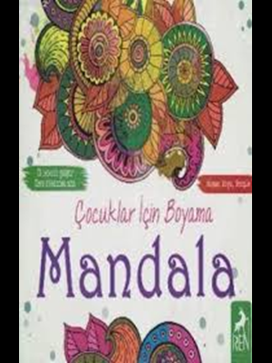 Çocuklar İçin Boyama Mandala - Ren Çocuk Yayınları