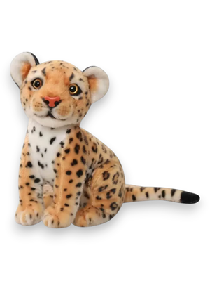 Selay 20 Cm Peluş Leopar Kahverengi 4552