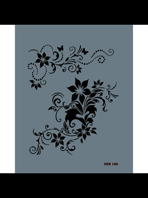 Rich New Seri 25x35 X-large Stencil 100