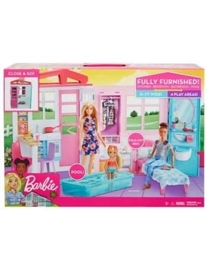 Barbie'nin Taşınabilir Portatif Evi Fxg54