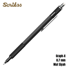 Scrikss Graph-x Metal Versatil Kalem 0.7 Mm Mat Siyah