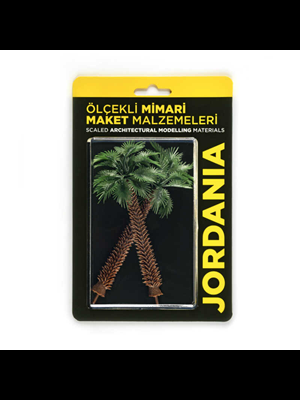 Jordania 1\100 8 Cm Palmiye Ağacı 2 Li Je03-s08