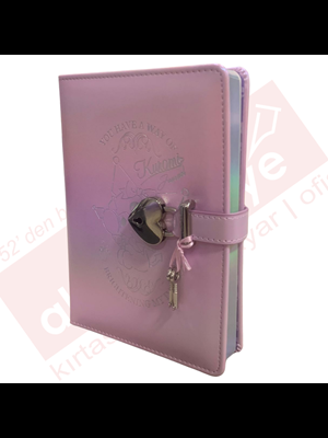 Victorias Journals 13x18 Kuromi Hush Hush Kilitli Çiz.defter Kutulu 160 Yp 525-1927