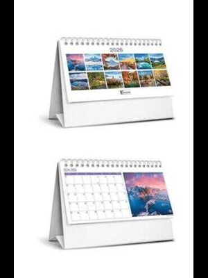 Keskin Color Karton Üçgen Masa Takvimi Manzaralar Mtk-823 600132-99 (2026)