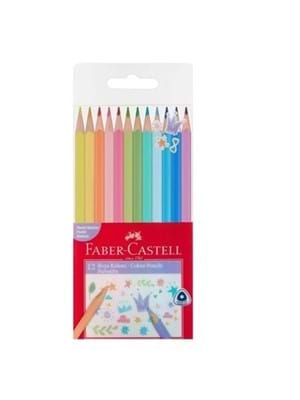 Faber Castell Kuruboya Kalemi Pastel Renkler 12 Li 5171116313