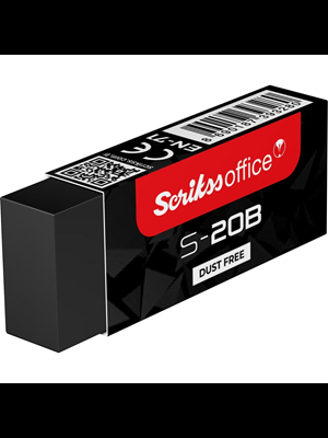 Scrikss S-20b Siyah Silgi