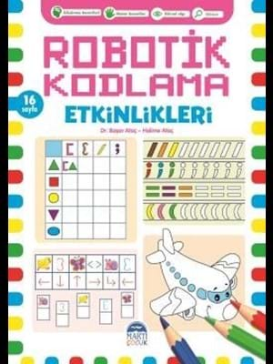 Robotik Kodlama Etkinlikleri 32 Sayfa Mor - Martı Çocuk Yayınları