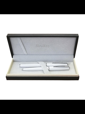 Scrikss 33 Dolma+tükenmez Kalem Seti Beyaz