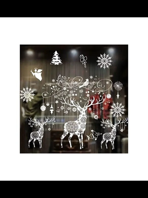 Nedi Yılbaşı 54x72 Cm Noel Cam Sticker 12604