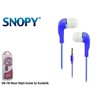Snopy Sn-78 Kulakiçi Kulaklık Mavi