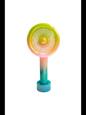 Glr Ys-2288 Işıklı Şarjlı Mini El Fanı Vantilatör