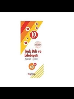 Nitelik Yay.-10.sınıf Türk Dili ve Edebiyatı Yaprak Test 2223