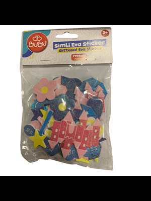 Bubu Eva Sticker Prenses St0156
