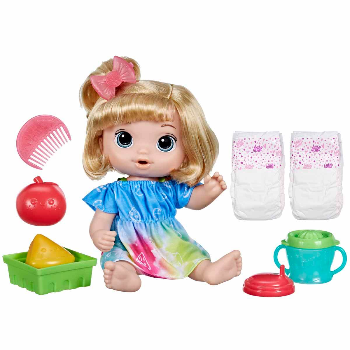 HASBRO BABY ALİVE BEBEĞİMLE EĞLENCELİ YUDUMLAR F7356