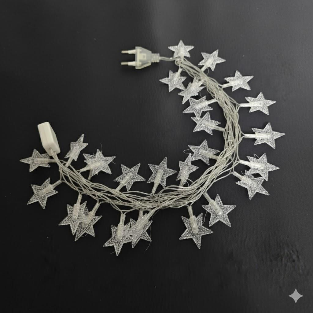 NEDİ 3 MT 20"Lİ YILDIZ FİGÜRLÜ LED IŞIK 12596