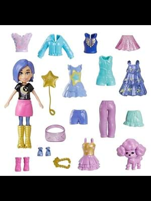 Polly Pocket Farklı Kombin Eğlencesi Oyun Setleri Hkv88