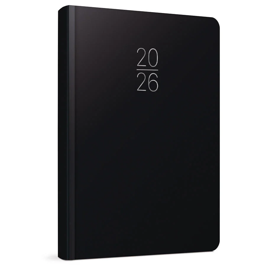 GIPTA EKO 17X24 GÜNLÜK ÇİZGİLİ AJANDA SİYAH 107-ECKSI (2026)