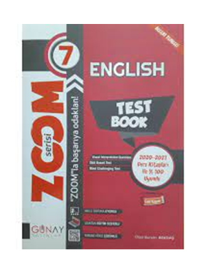 Günay Yay.- 7.sınıf Zoom Serisi İngilizce Soru Bankası 2324