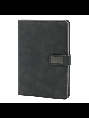 Promiks 17x24 Termo Deri Günlük Çizgili Ajanda Siyah Aj51190 (2026)