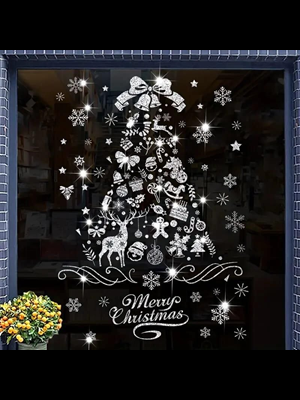 Nedi Yılbaşı 54x72 Cm Noel Cam Sticker 12607