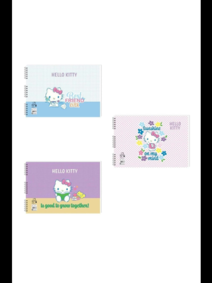 Keskin Color Hello Kitty And Friends 17x25 Cm Spiralli Resim Defteri 15 Yp 300115-13