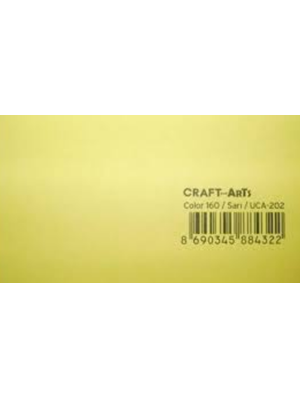 Craft Arts 50x70 160 Gr Fon Kartonu Sarı Uca-202