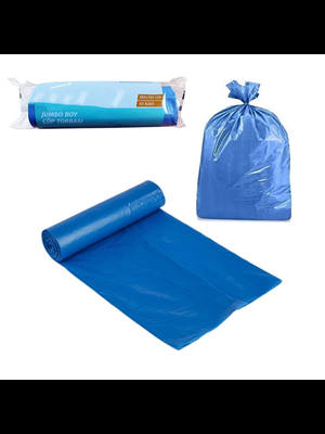 Umut 80x110 Cm Özel Jumbo Boy Çöp Poşeti Mavi 10"lu J-250
