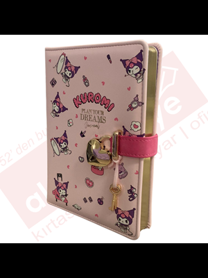 Victorias Journals 13x18 Kuromi Hush Hush Kilitli Çiz.defter Kutulu 160 Yp 525-1926