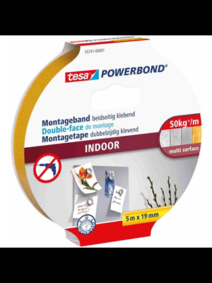 Tesa 19mmx5mt İç Mekan Çift Taraflı Köpük Bant 55741-00004-03