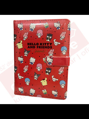 Victorias Journals 13x18 Hello Kitty And Friends Çizgili Mık.günlük 224 Sayfa 525-2028