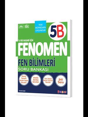 Fenomen Yay.-5.sınıf Fen Bilimleri B Soru Bankası 2425